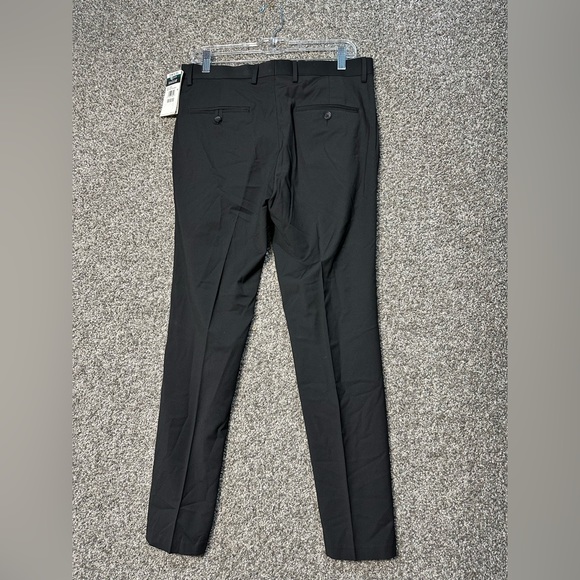 NWT Haggar Men's 4-Way Stretch Ultra Slim Flat Front Dress Pant Size 32x30 - Picture 5 of 8